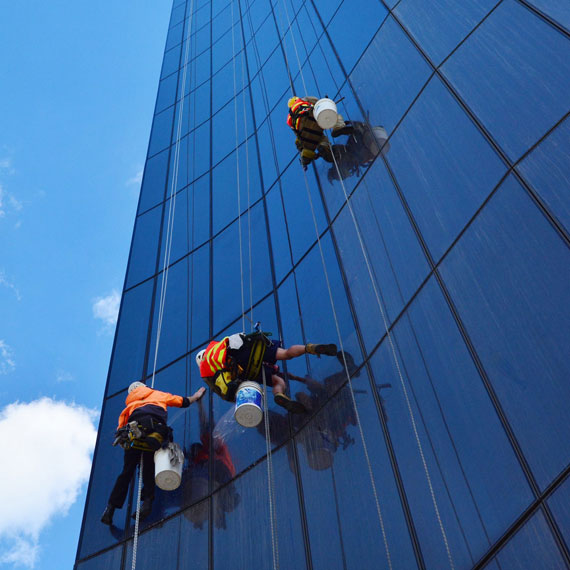 External Facade Glass Silicone Sealant Filling & Application Chennai